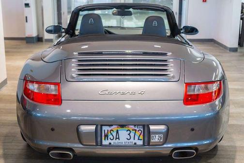 Gray 2008 Porsche 911 Carrera 4 Cabriolet