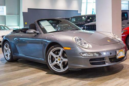 Gray 2008 Porsche 911 Carrera 4 Cabriolet