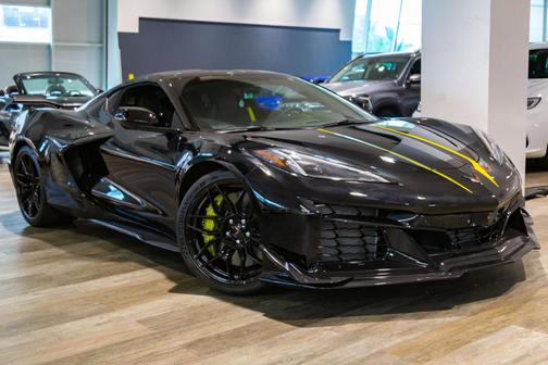 Black 2023 Chevrolet Corvette Z06