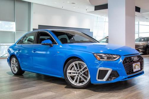 Turbo Blue 2022 Audi A4 45 S line Premium Plus