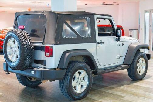 Bright Silver Metallic 2010 Jeep Wrangler Rubicon