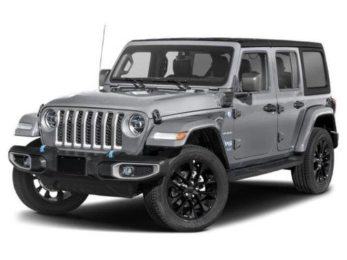 Silver Zynith Clearcoat 2023 Jeep Wrangler 4xe Sahara