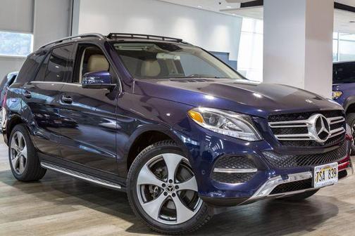 Blue 2019 Mercedes-Benz GLE 400 Base 4MATIC SUV
