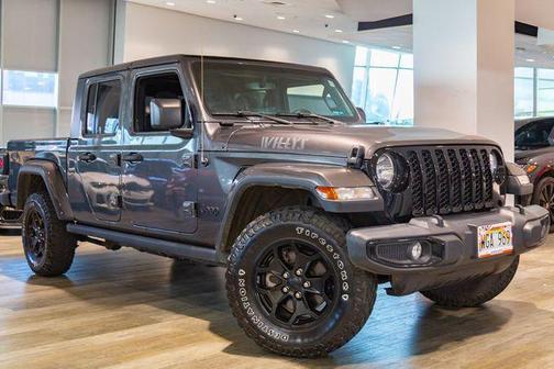 Granite Crystal Clearcoat Metallic 2021 Jeep Gladiator Sport