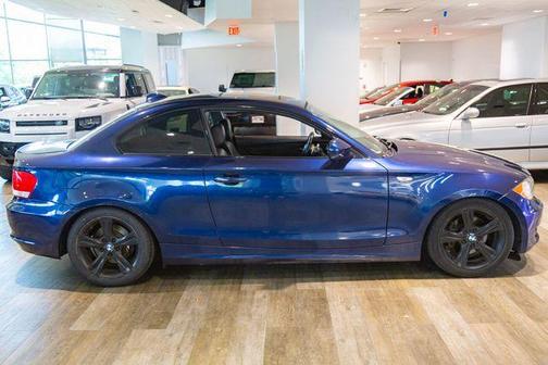 Blue 2011 BMW 128 i