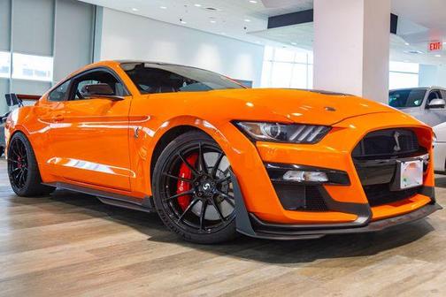 Orange 2020 Ford Shelby GT500 Base Coupe