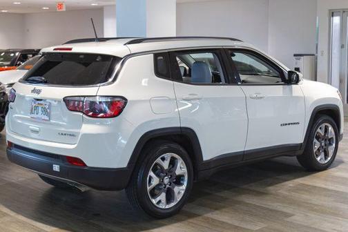 White Clearcoat 2019 Jeep Compass Limited