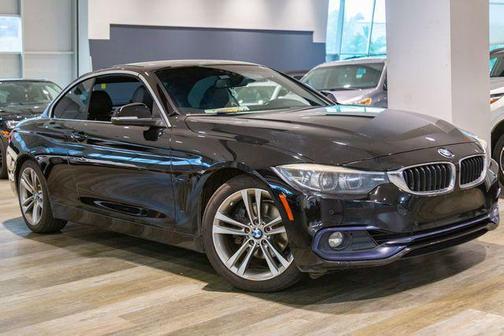 Jet Black 2018 BMW 430 i Convertible