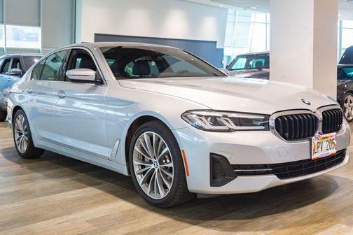 Glacier Silver Metallic 2021 BMW 530 i