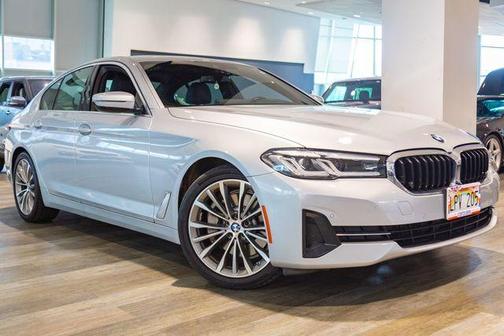 Glacier Silver Metallic 2021 BMW 530 i Sedan