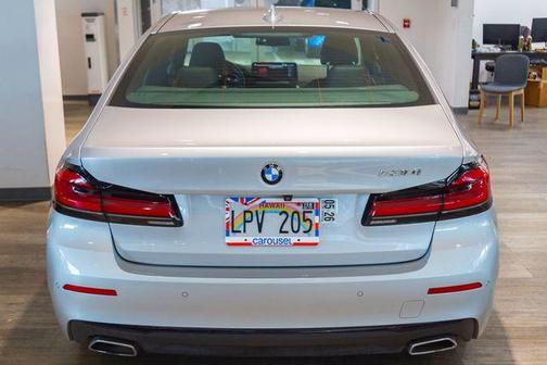 Glacier Silver Metallic 2021 BMW 530 i
