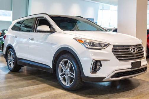 Monaco White 2017 Hyundai SANTA FE SE Ultimate
