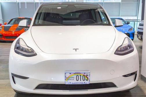 Pearl White Multi 2021 Tesla Model Y Long Range