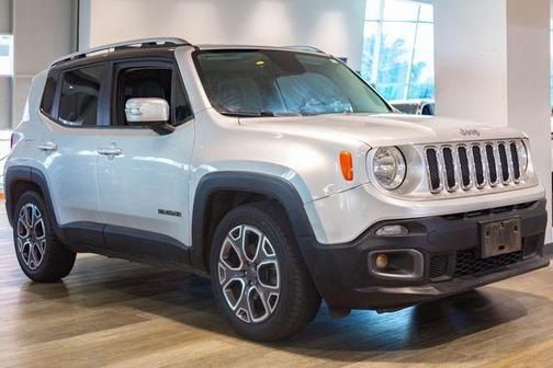 Glacier Metallic 2016 Jeep Renegade Limited