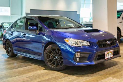 Lapis Blue Pearl 2021 Subaru WRX Premium