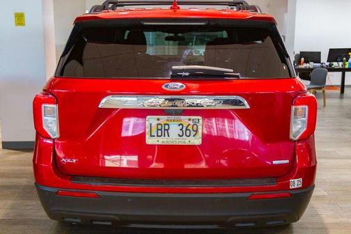 Rapid Red Metallic Tinted Clearcoat 2020 Ford Explorer XLT