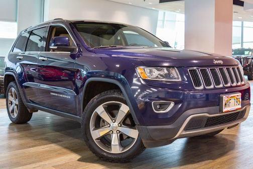 True Blue Pearlcoat 2014 Jeep Grand Cherokee Limited SUV