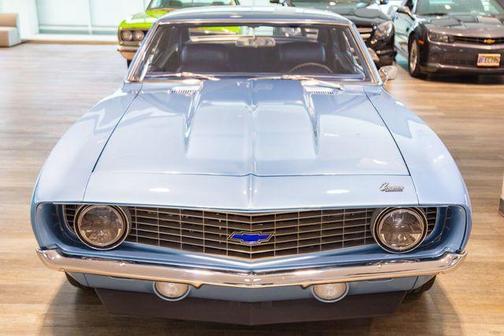 Blue 1969 Chevrolet Camaro RESTO-MOD