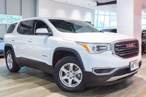Summit White 2017 GMC Acadia SLE-1
