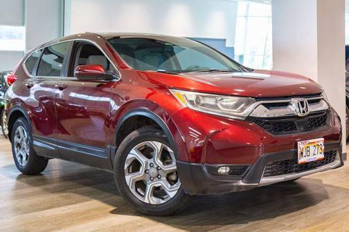 Basque Red Pearl 2018 Honda CR-V EX-L
