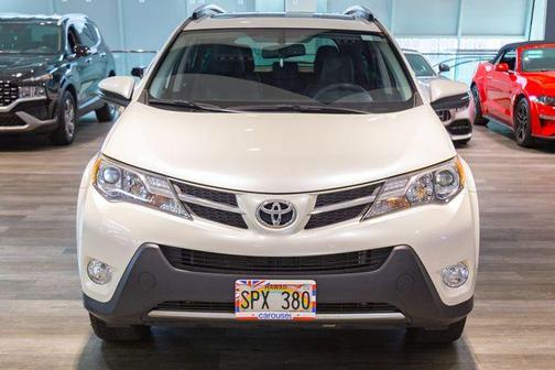 Blizzard Pearl 2015 Toyota RAV4 Limited