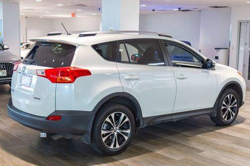 Blizzard Pearl 2015 Toyota RAV4 Limited