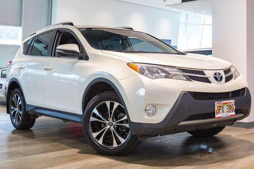 Blizzard Pearl 2015 Toyota RAV4 Limited