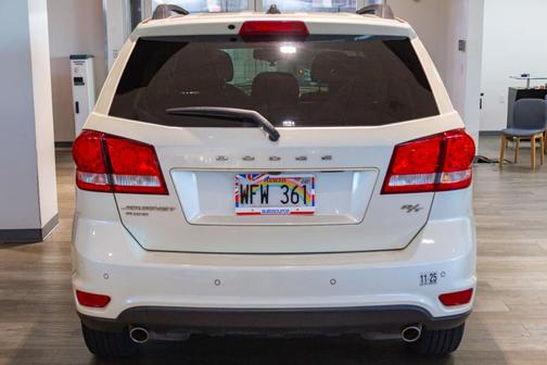 Pearl White Tri-Coat 2015 Dodge Journey R/T