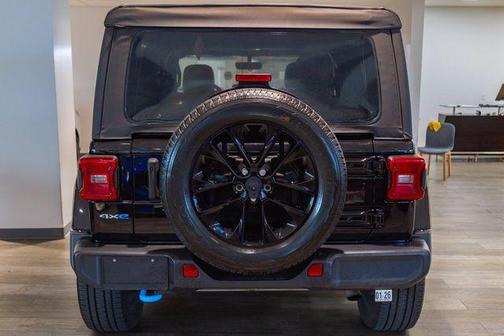 Black Clearcoat 2023 Jeep Wrangler 4xe Sahara