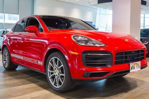 Carmine Red 2022 Porsche Cayenne 20 WHEELS