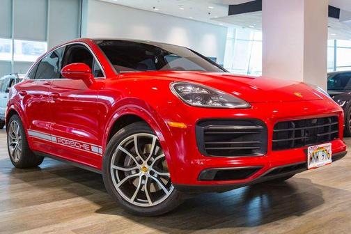 Carmine Red 2022 Porsche Cayenne 20 WHEELS