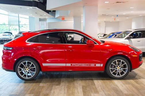 Carmine Red 2022 Porsche Cayenne 20 WHEELS