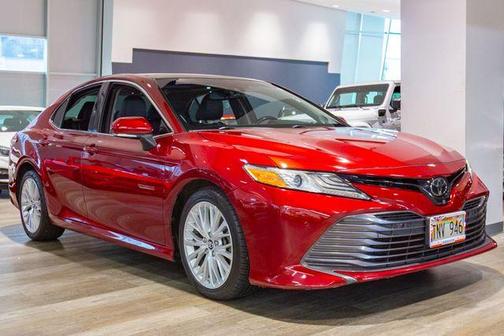 Ruby Flare Pearl 2018 Toyota Camry XLE