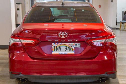 Ruby Flare Pearl 2018 Toyota Camry XLE