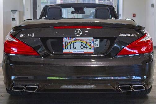 Black 2013 Mercedes-Benz SL-Class SL 63 AMG