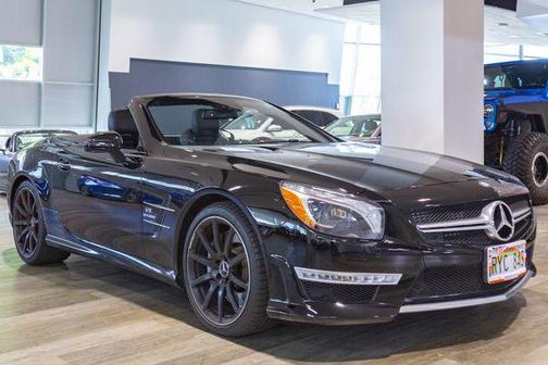 Black 2013 Mercedes-Benz SL-Class SL 63 AMG