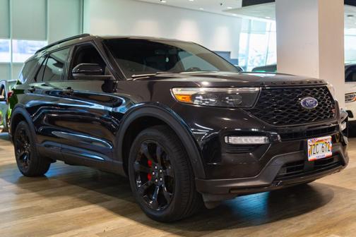 Agate Black Metallic 2020 Ford Explorer ST