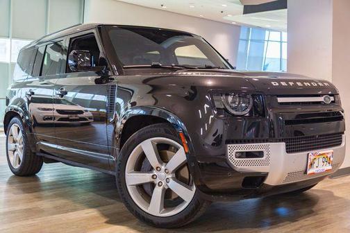 Santorini Black Metallic 2022 Land Rover Defender 110 XS Edition SUV