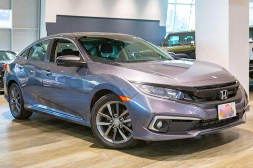 Gray 2020 Honda Civic EX