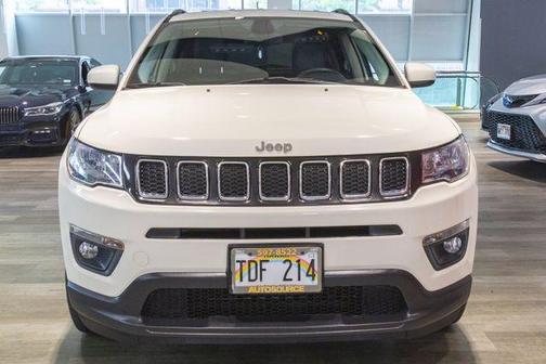 White Clearcoat 2017 Jeep Compass Latitude