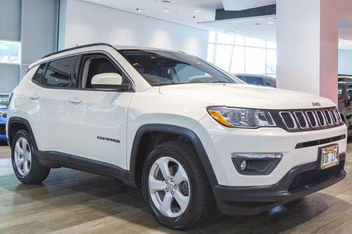 White Clearcoat 2017 Jeep Compass Latitude