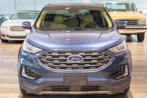 Blue Metallic 2019 Ford Edge SEL