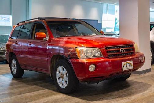 Sundown Red Pearl 2003 Toyota Highlander Limited