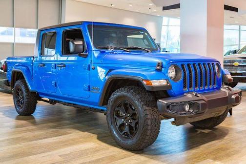 Hydro Blue Pearlcoat 2021 Jeep Gladiator Sport