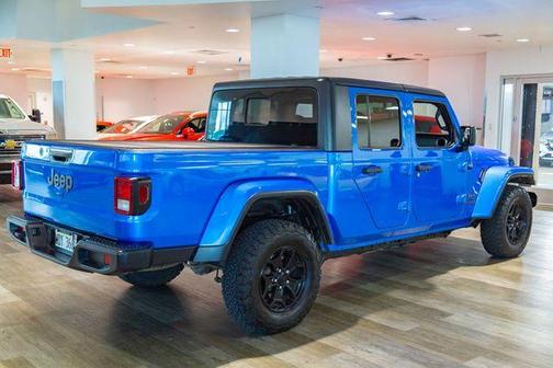 Hydro Blue Pearlcoat 2021 Jeep Gladiator Sport