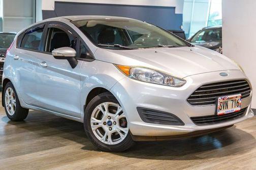 Ingot Silver 2015 Ford Fiesta SE Hatchback