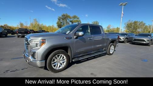 Satin Steel Metallic 2021 GMC Sierra 1500 SLT