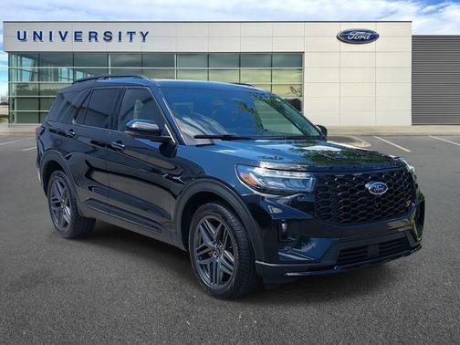 AGATE BLACK METALLIC 2025 Ford Explorer ST