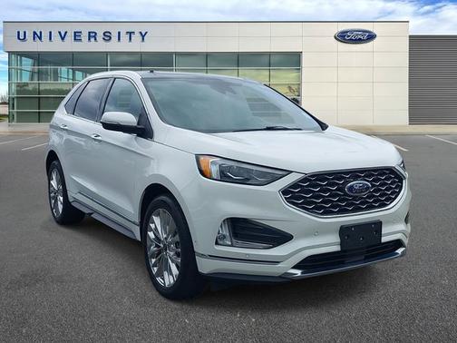 STAR WHITE 2024 Ford Edge TITANIUM