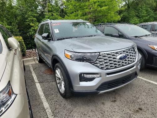 ICONIC SILVER METALLIC 2022 Ford Explorer PLATINUM
